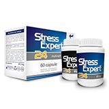 STRESS EXPERT 24 Day&Night - supliment antistress 100% natural - 60 capsule=130 lei (pret client),100 lei(pret partener),73 pv